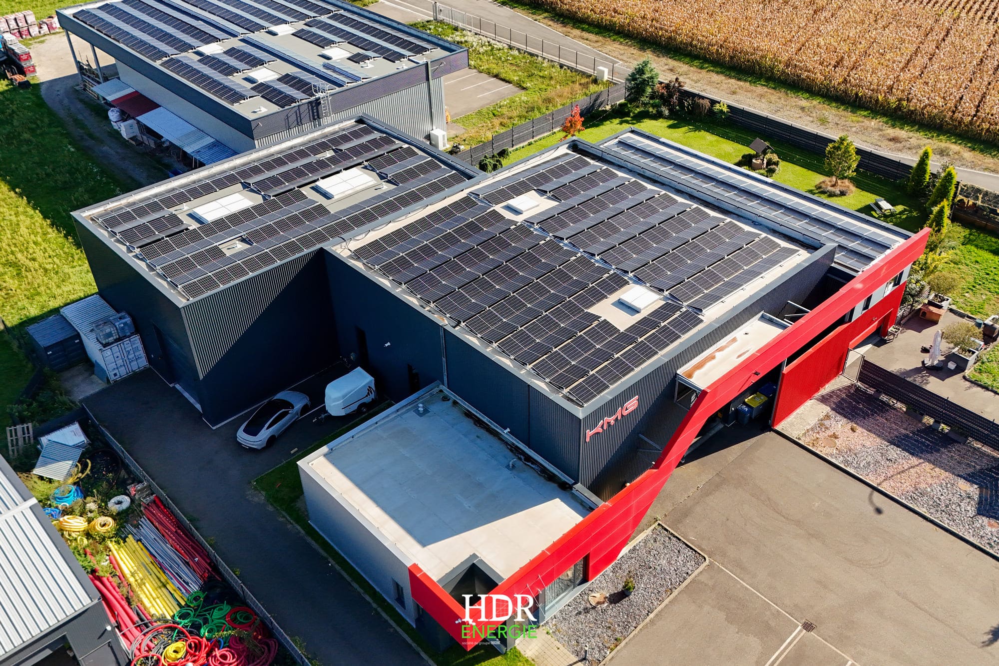 Installation photovoltaïque – professionnel sur toiture – 119.70 kWc