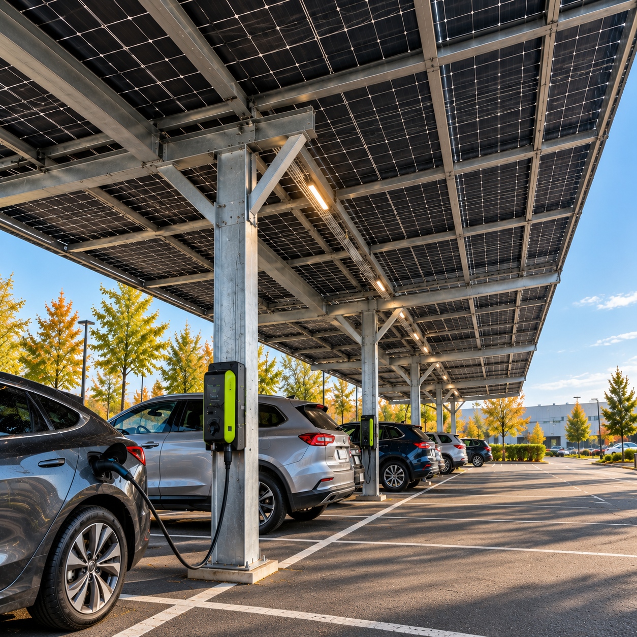 HDR Energie - Ombrières parking