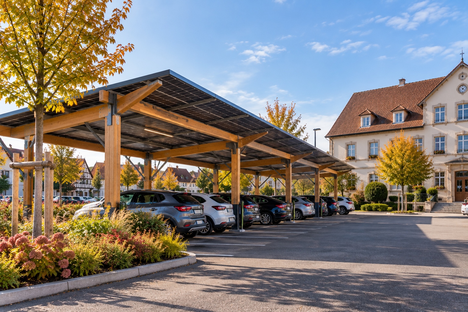 HDR Energie - Ombrières parking